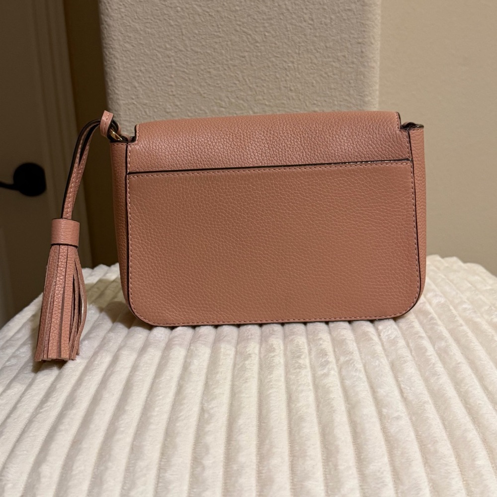 Tory Burch Thea flap crossybody bag in Pink Moon - Picture 3 of 11